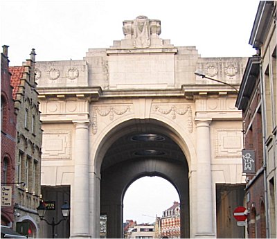 The Menen Gate at Ypres